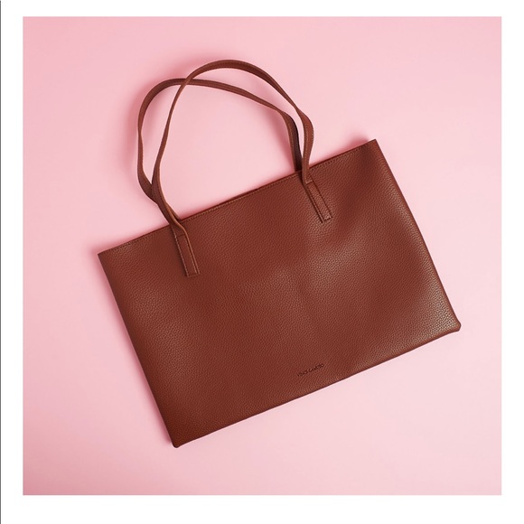 Vince Camuto Tote in Red Dessert - Picture 3 of 7